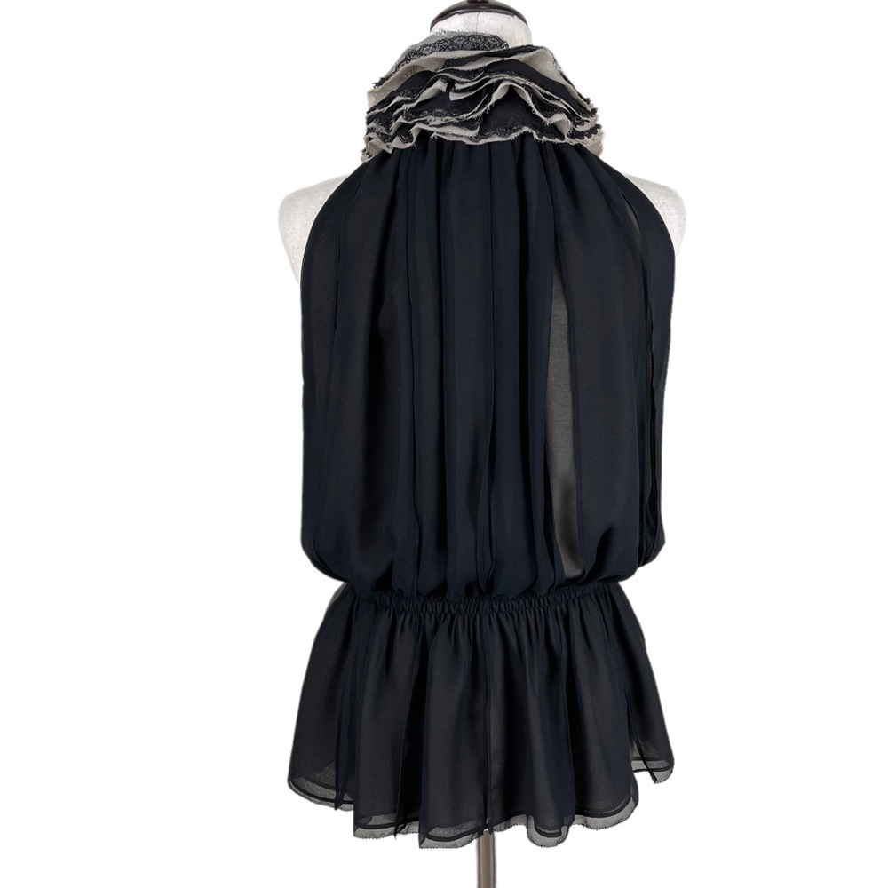 Robert Rodriguez for Target Sheer Ruffle Top - Picture 4 of 8